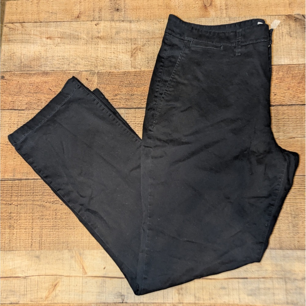 Goodfellow & Co Hennepin Chino Pants Men 38x32 Black Very Good Straight Fit